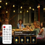 Outdoor LED String Lights - Remote Controlled