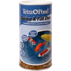 Tetra Spring & Fall Diet Wheat Germ Fish Food - Floating