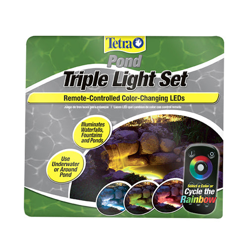Tetra Color Changing Triple Light Set w/Remote