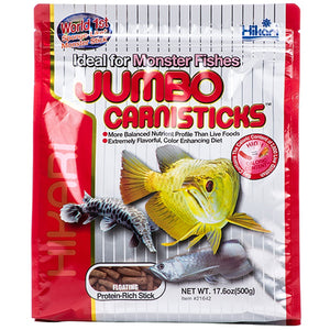 Hikari Jumbo CarniSticks - Floating Fish Food