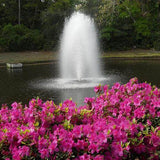 Kasco 3400HJF J Series Decorative Fountains 208-240 Volts, Kasco’s 3400JF decorative fountains are the perfect way to add class to any small or mid-size pond or lake. This versatile fountain comes with five interchangeable nozzle heads giving you the option to choose and change the spray pattern as you wish. Optional lighting packages are available to extend the visual impact of your fountain into the evening hours. These units are available in a variety of power configurations including 120V single phase (