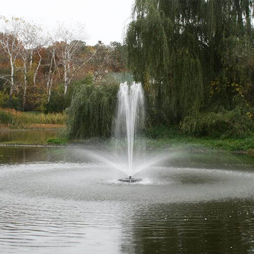 Kasco 2HP J Series Fountains 208-240 Volts, Kasco’s decorative fountains are the perfect way to beautify any mid-to-large size pond or lake. This versatile fountain comes with six interchangeable nozzle heads giving you the option to choose and change the spray pattern as you wish. Kasco also offers premium nozzles for the J Series Fountains available separately. Optional lighting packages are available to extend the visual impact of your fountain into the evening hours. These units are available in a varie