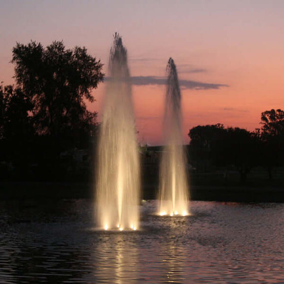 Kasco LED Stainless Steel Lighting for ½-2 HP Fountains (4 Fixtures)