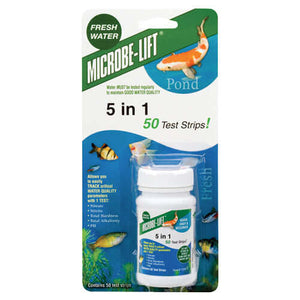 Microbe-Lift 5 In 1 Test Kit (50 strips)