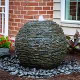 Aquascape Stacked Slate Sphere Landscape Fountain Kit